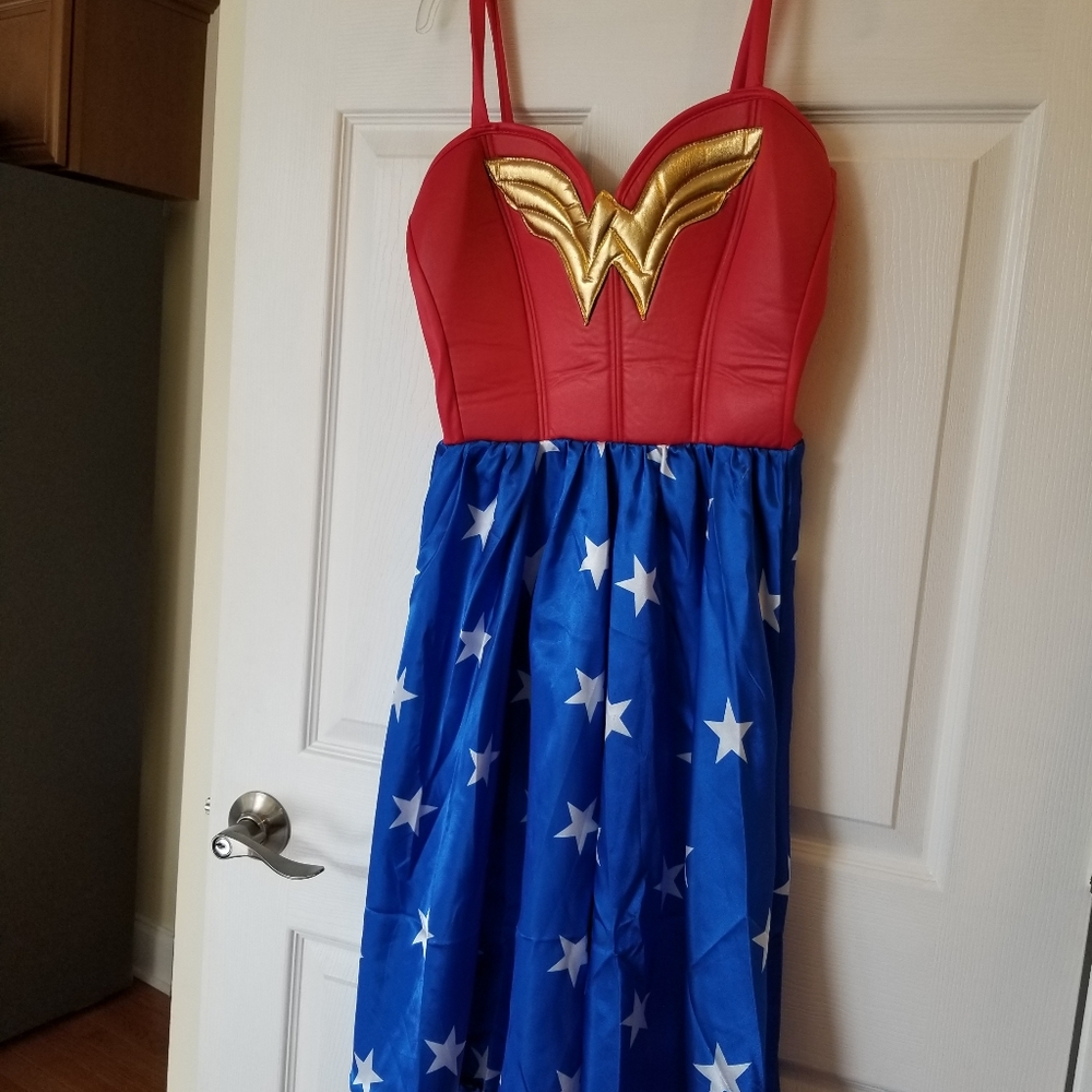 Wonder Women Costume Dress Size Medium